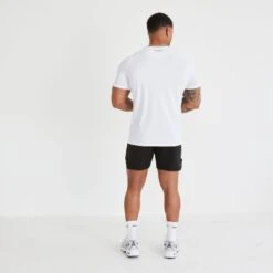 Vanquish Essential White Performance Short Sleeve T Shirt -Vanquish Fitness Sales vanquish essential white performance short sleeve t shirt 959323
