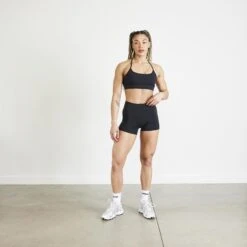 Vanquish Evolve Black High Waisted Shorts 7 Vanquish Evolve Black High Waisted Shorts -Vanquish Fitness Sales vanquish evolve black high waisted shorts 497039