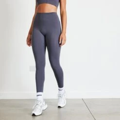 Vanquish Evolve Charcoal Grey High Waisted Leggings -Vanquish Fitness Sales vanquish evolve charcoal grey high waisted leggings 719742