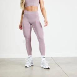 Vanquish Evolve Truffle Lilac High Waisted Leggings