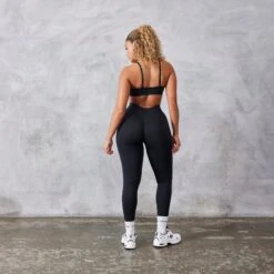 Vanquish Neutral V2 Seamless Black Bra -Vanquish Fitness Sales vanquish neutral v2 seamless black bra 444981