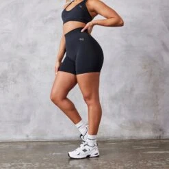 Vanquish Neutral V2 Seamless Black Shorts -Vanquish Fitness Sales vanquish neutral v2 seamless black shorts 923899