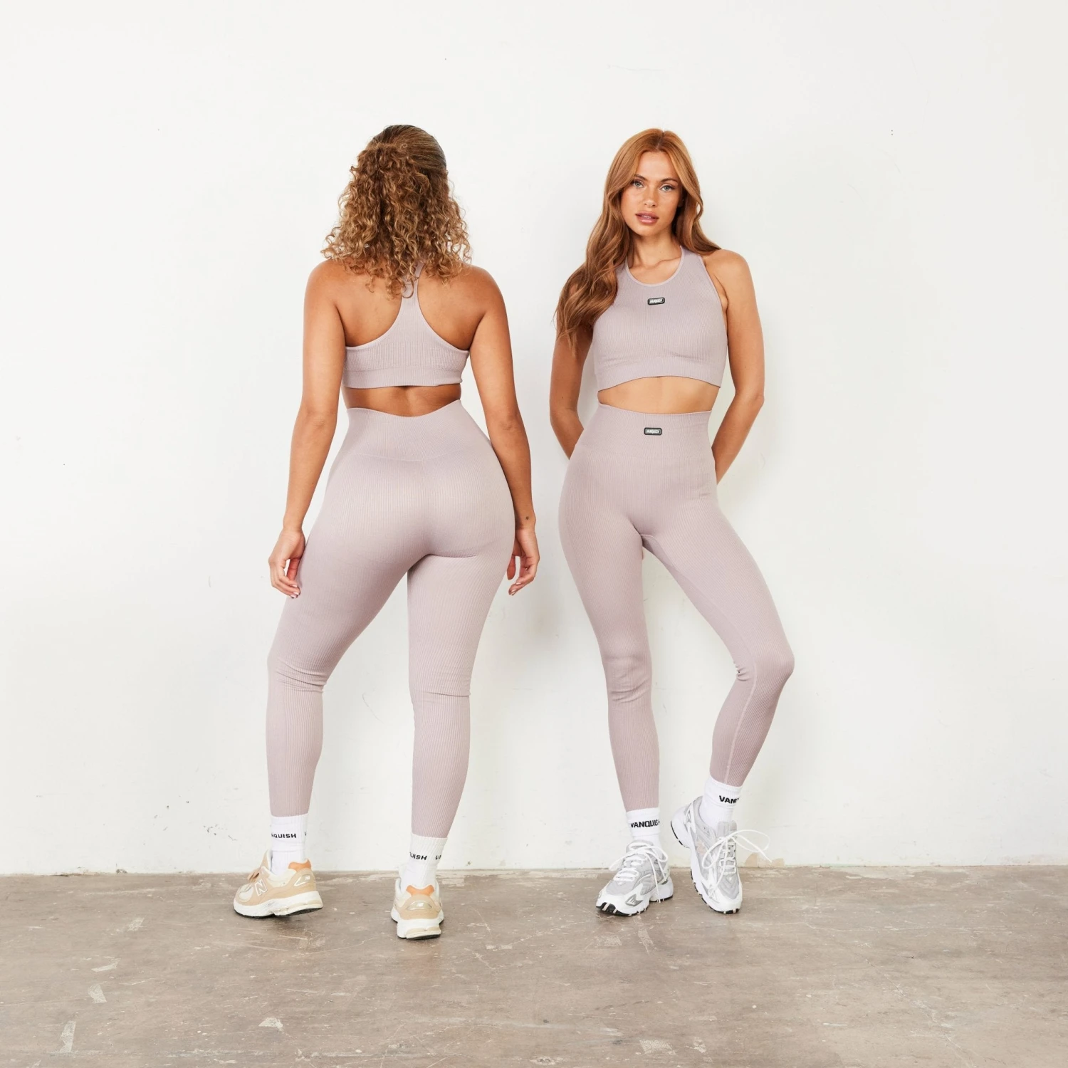 Vanquish Ribbed Seamless Blush Racer Back Bra 6 Vanquish Ribbed Seamless Blush Racer Back Bra - Image 6