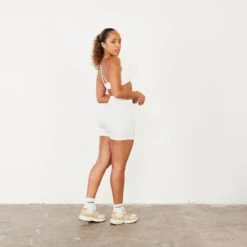 Vanquish Ribbed Seamless Marshmallow Shorts 9 Vanquish Ribbed Seamless Marshmallow Shorts -Vanquish Fitness Sales vanquish ribbed seamless marshmallow shorts 291484