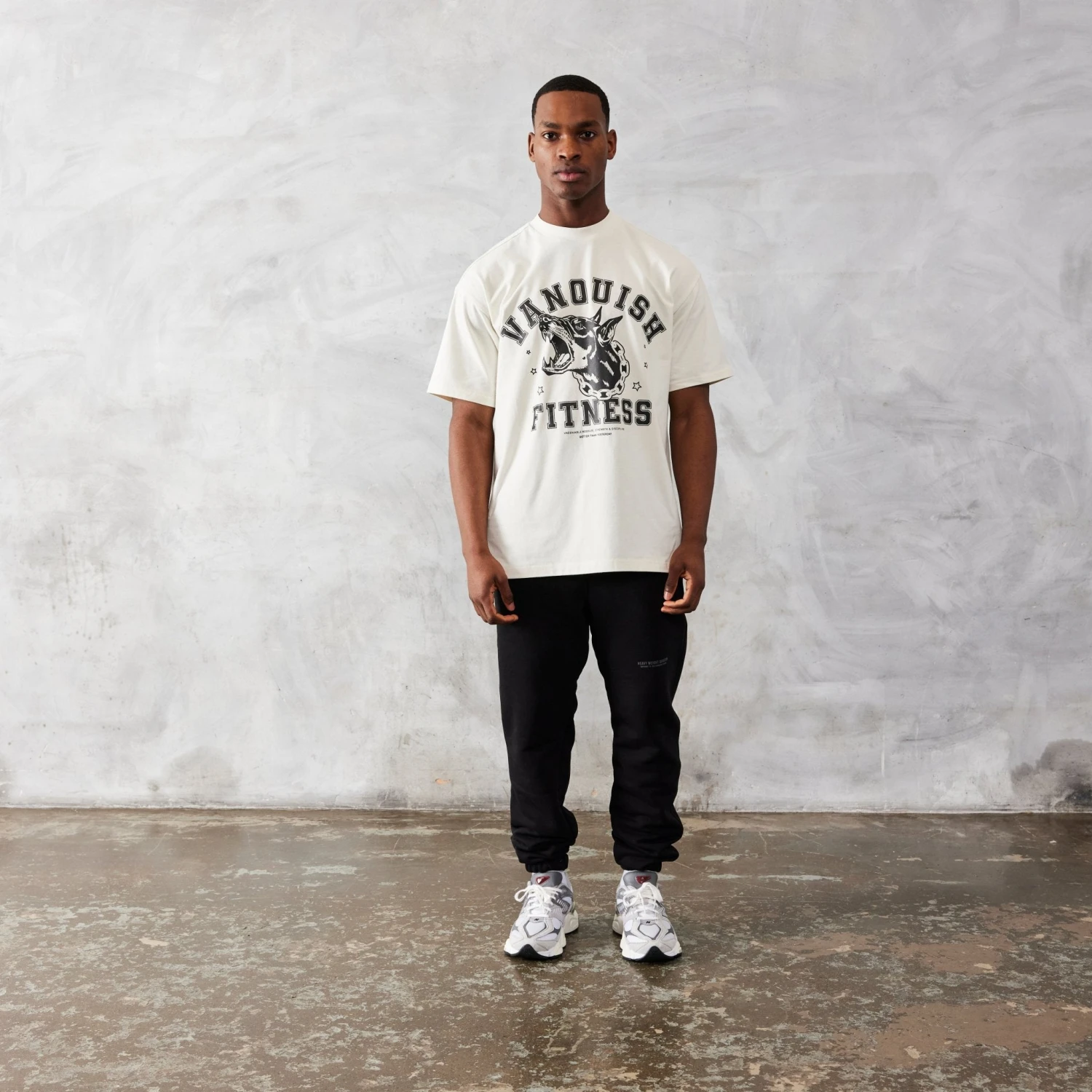 Vanquish TSP Vintage White Dobermann Oversized T Shirt 5 Vanquish TSP Vintage White Dobermann Oversized T Shirt - Image 5