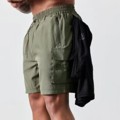 Vanquish Utility V2 Khaki Cargo Shorts -Vanquish Fitness Sales vanquish utility v2 khaki cargo shorts 190499