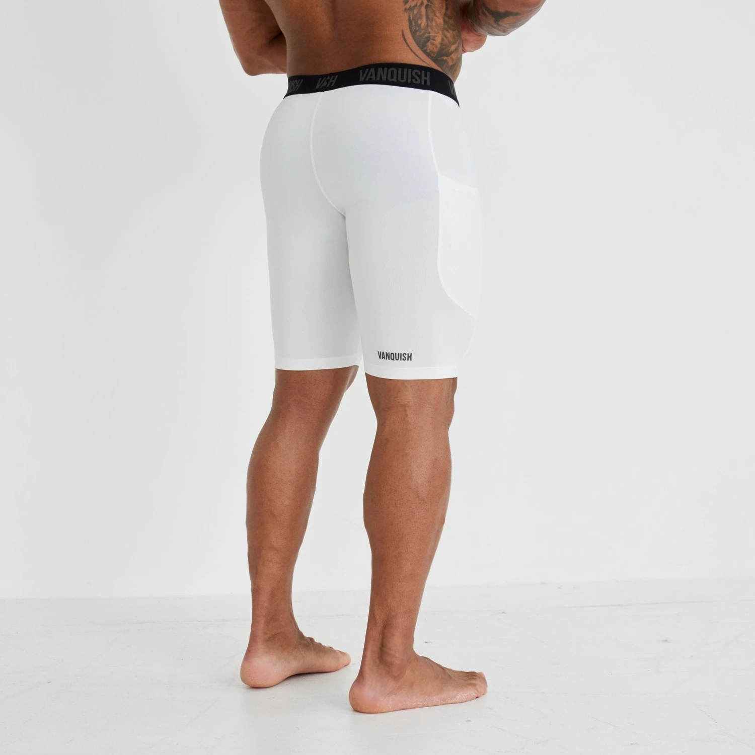 Vanquish Utility White Base Layer Shorts 4 Vanquish Utility White Base Layer Shorts - Image 4