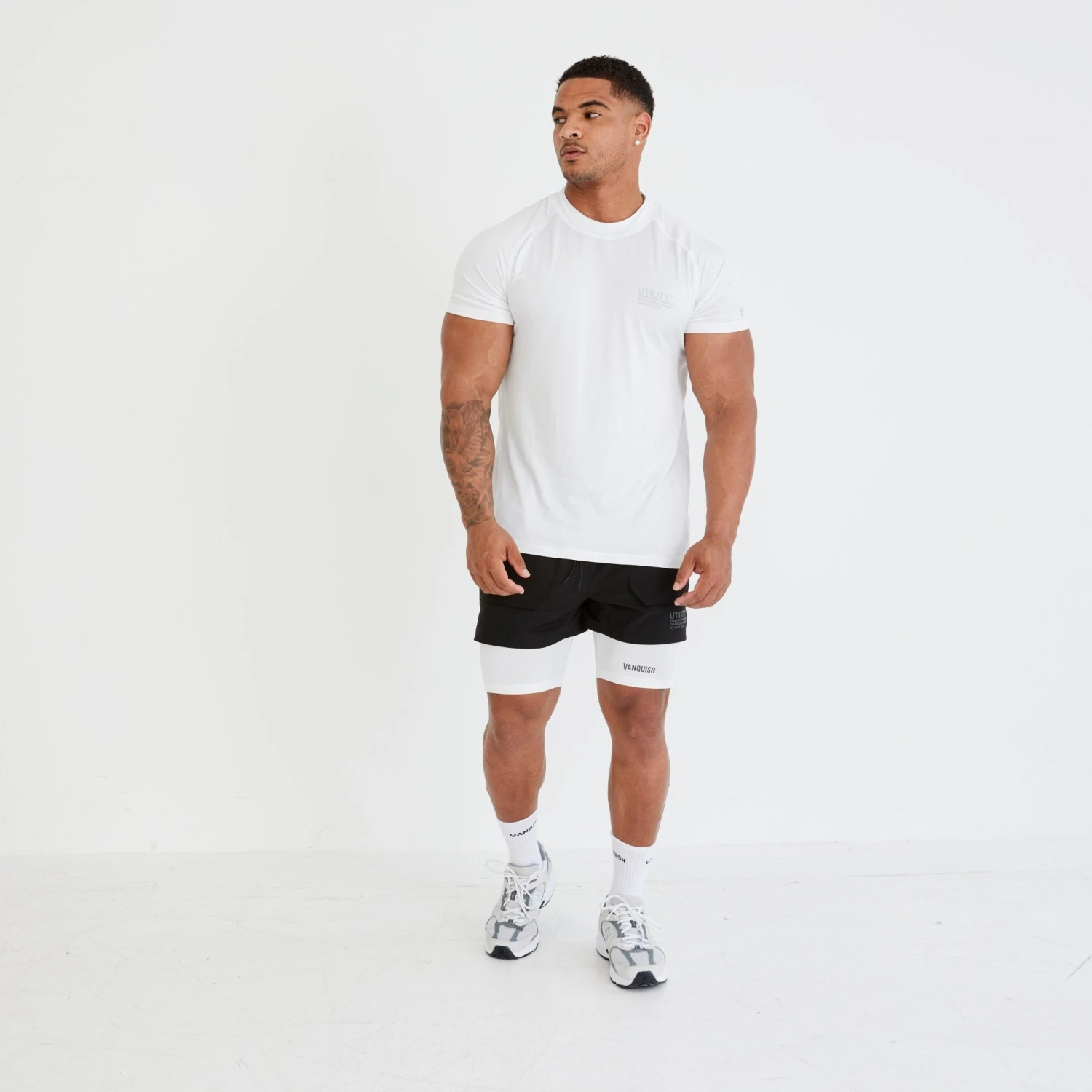 Vanquish Utility White Base Layer Shorts 5 Vanquish Utility White Base Layer Shorts - Image 5