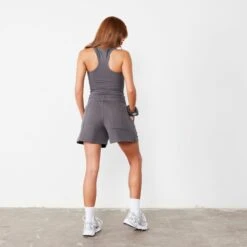 Vanquish Vintage Black VQFIT Racer Back Tank Top -Vanquish Fitness Sales vanquish vintage black vqfit racer back tank top 503706